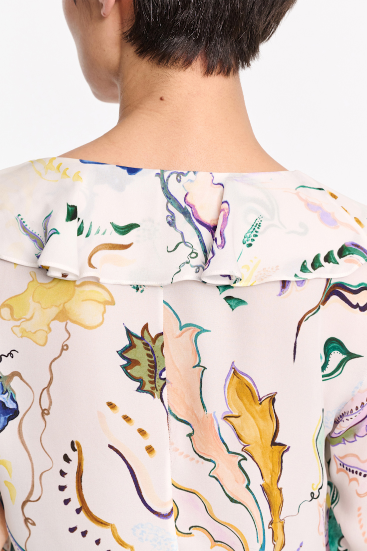 Dorothee Schumacher Bluse mit Signature-Print Fairy Flower Print