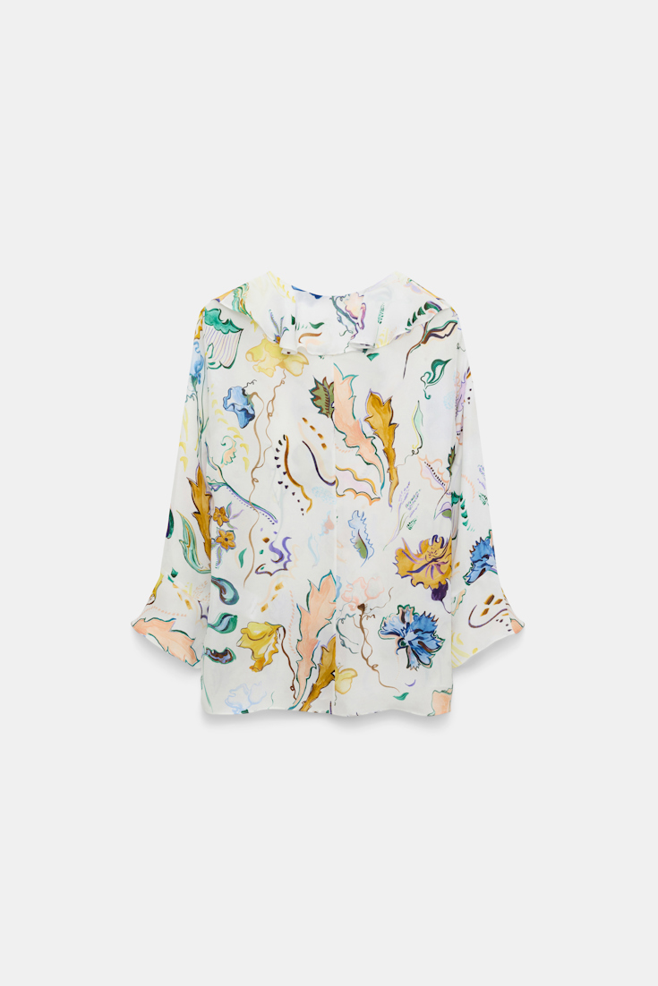 Dorothee Schumacher Bluse mit Signature-Print Fairy Flower Print