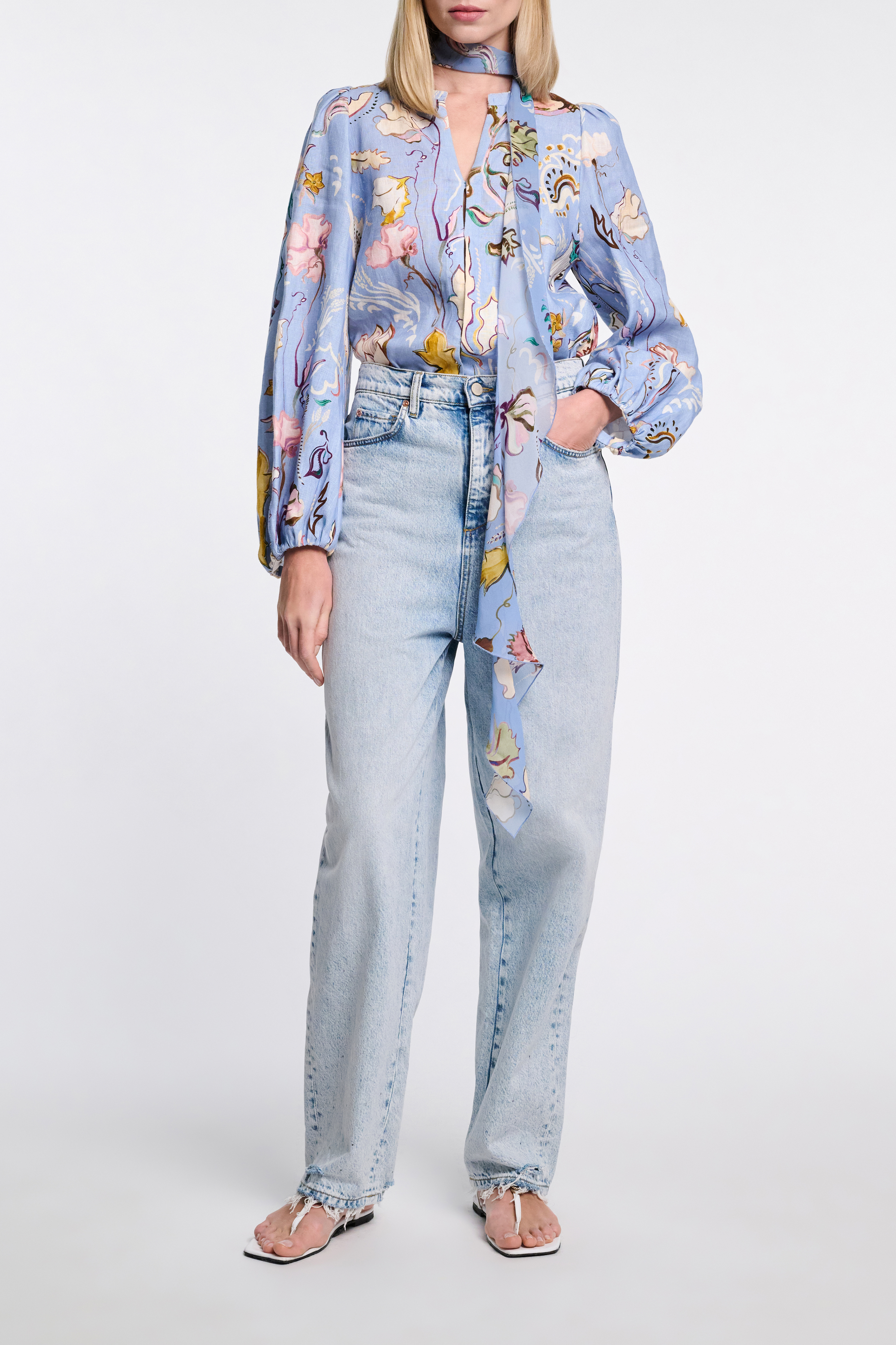 DOROTHEE SCHUMACHER ネイビー　春ジャケット 2号 888-048002-899-7.jpg