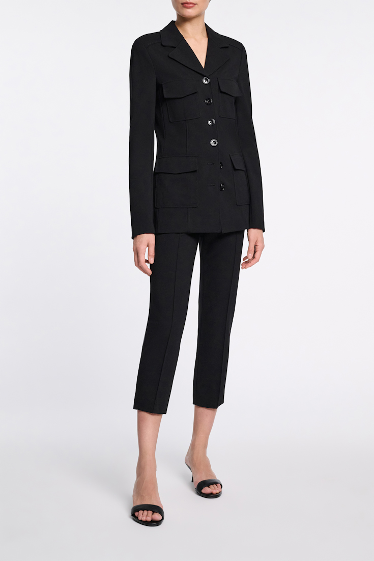 Dorothee Schumacher Mules mit Kitten-Heel pure black