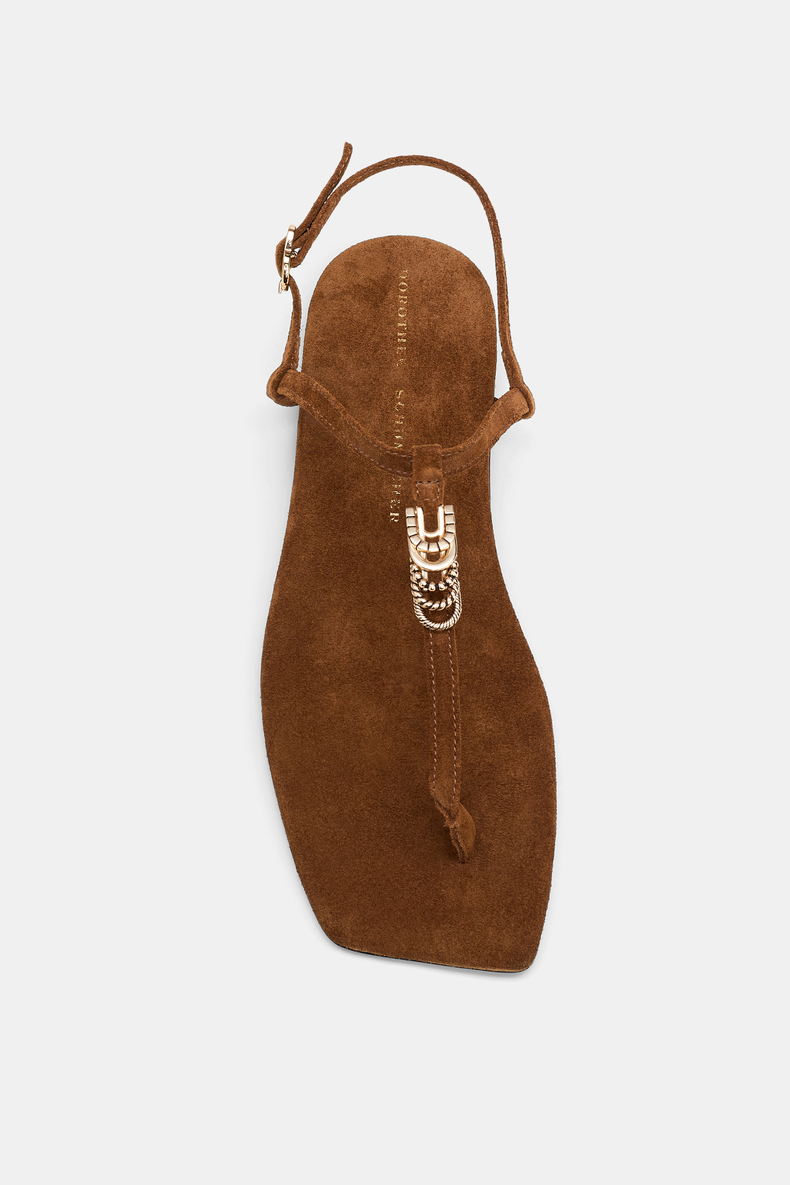 SUEDE SENSATION toe post sandal | Dorothee Schumacher