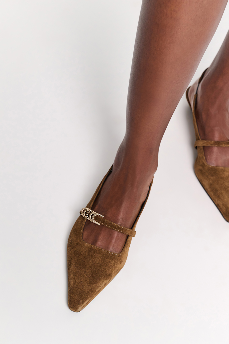 Dorothee Schumacher Slingback Kitten-Heels vicunja