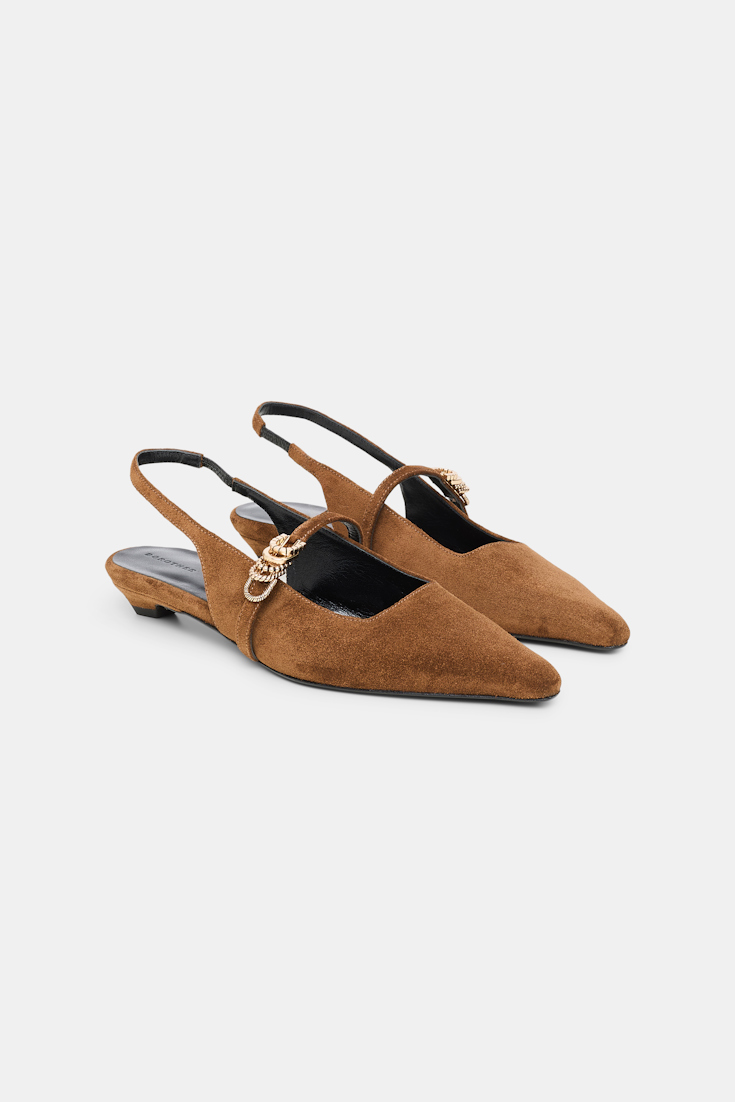 Dorothee Schumacher Slingback Kitten-Heels vicunja