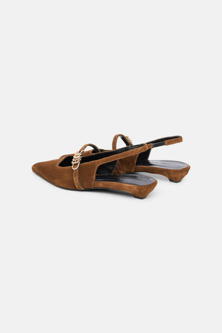 Dorothee Schumacher Slingback Kitten-Heels vicunja