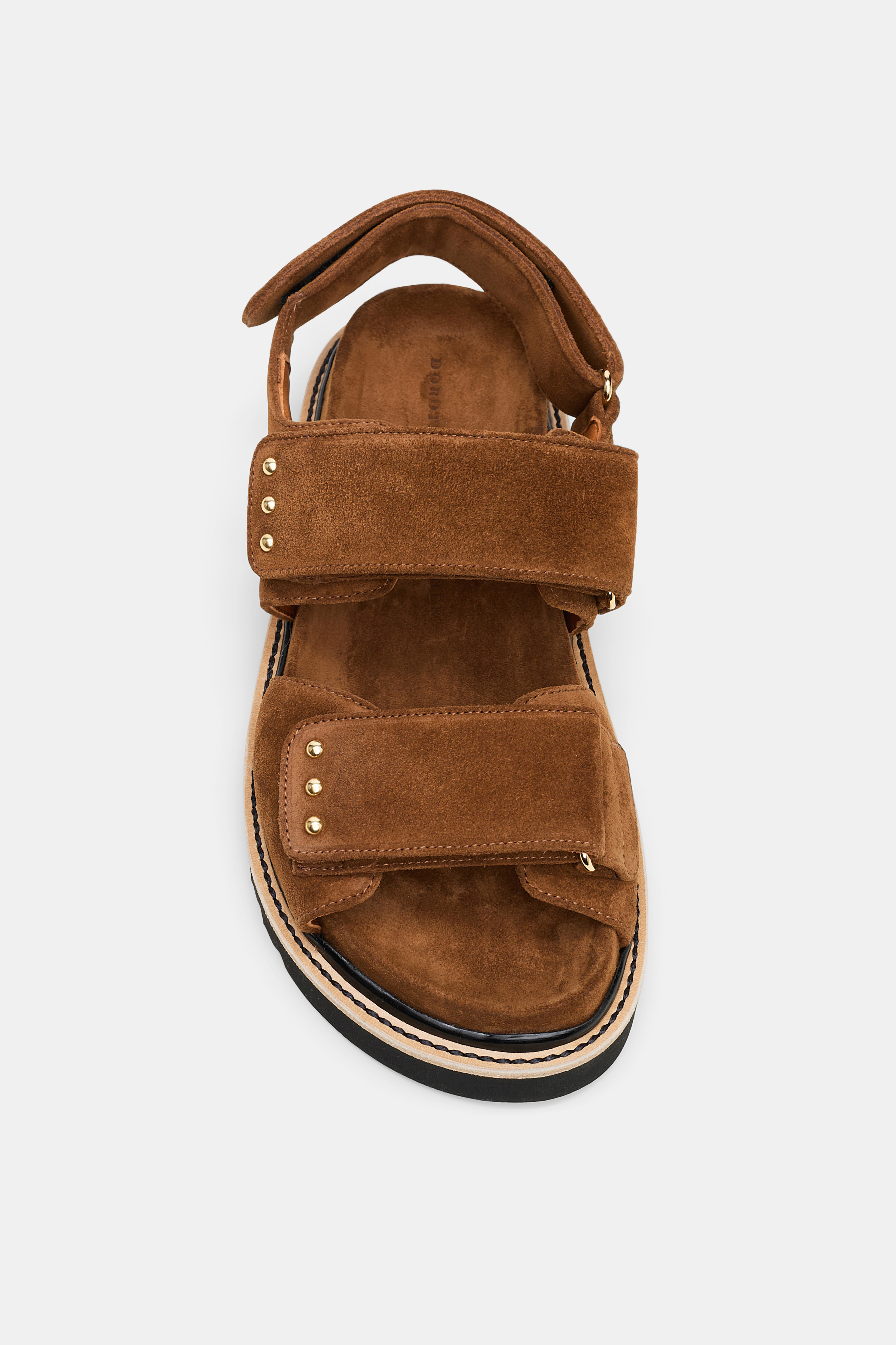 SUEDE SENSATION velcro strap footbed | Dorothee Schumacher