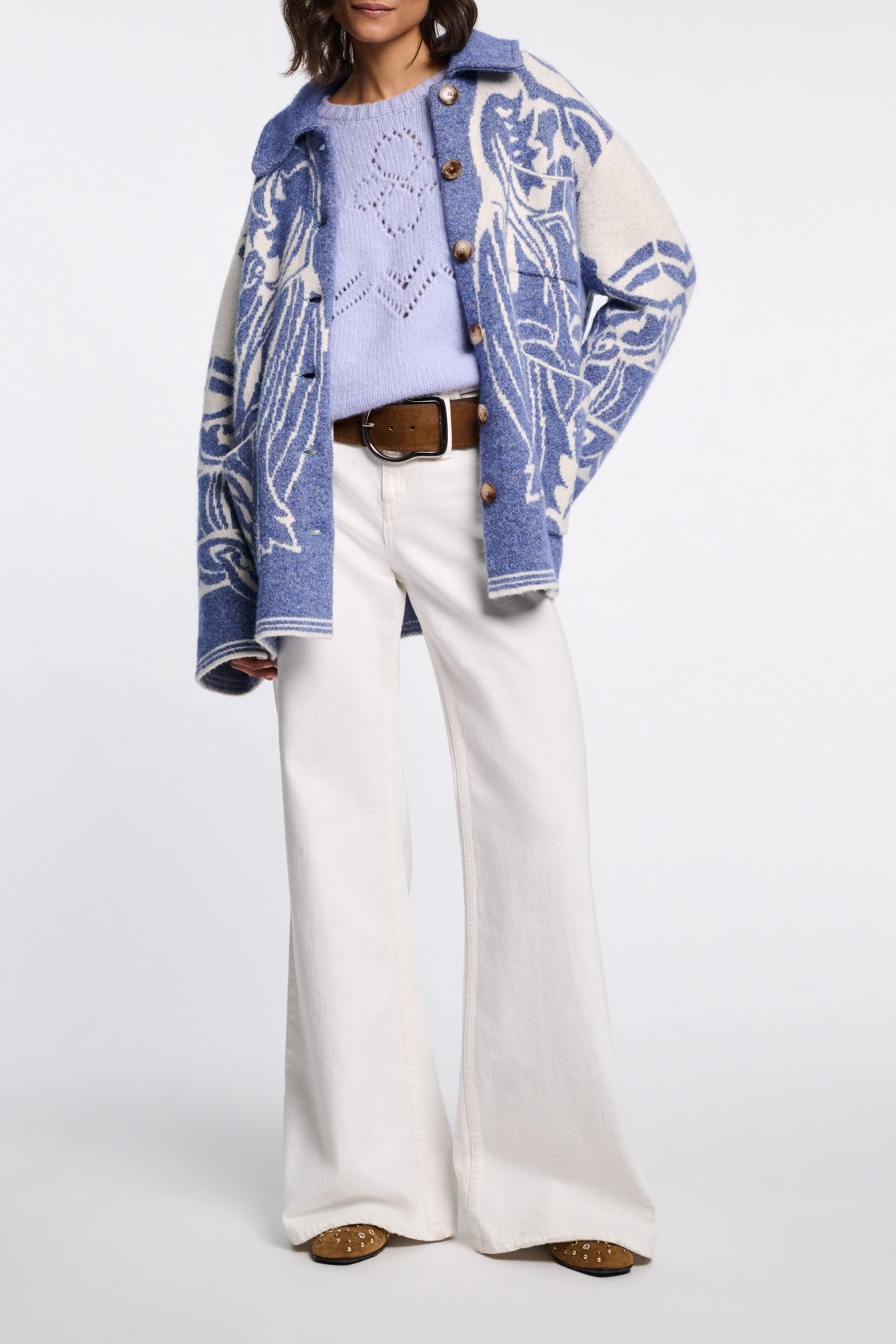 SUEDE SENSATION 6cm waxed belt | Dorothee Schumacher