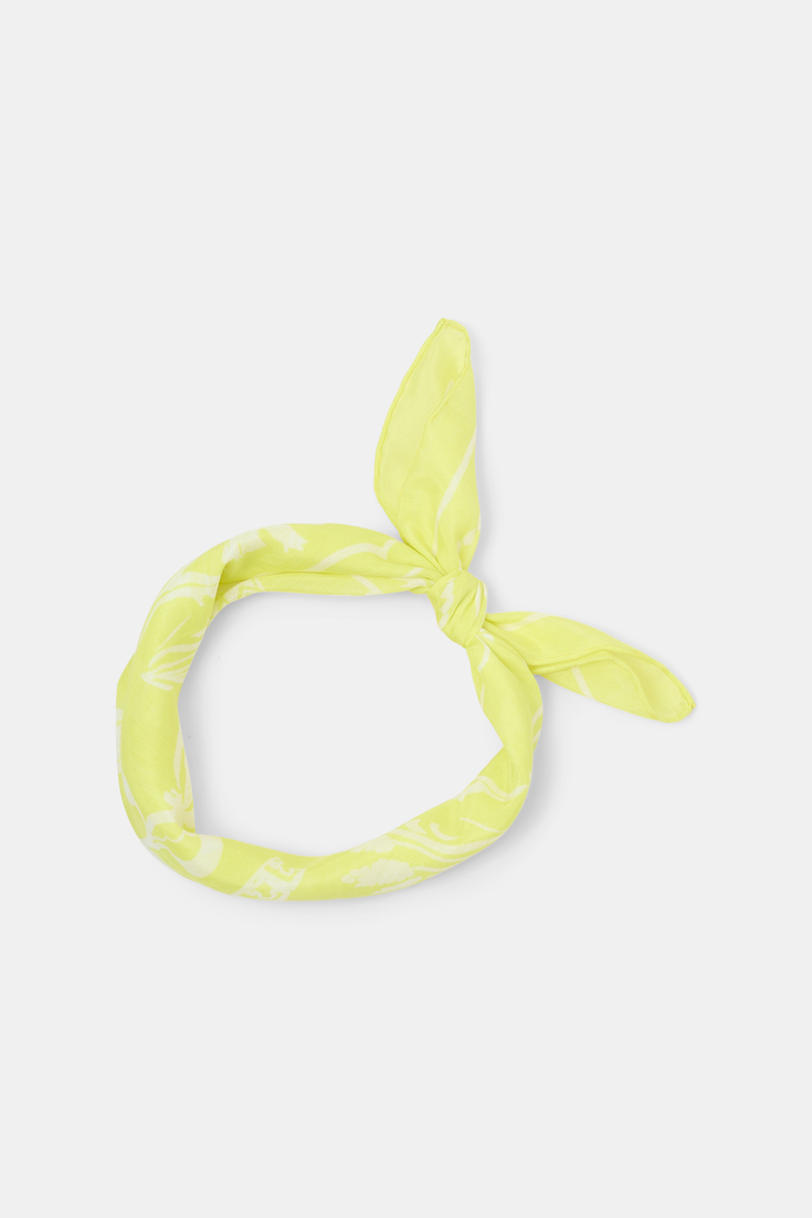 Dorothee Schumacher Printed bandana lemon white friends