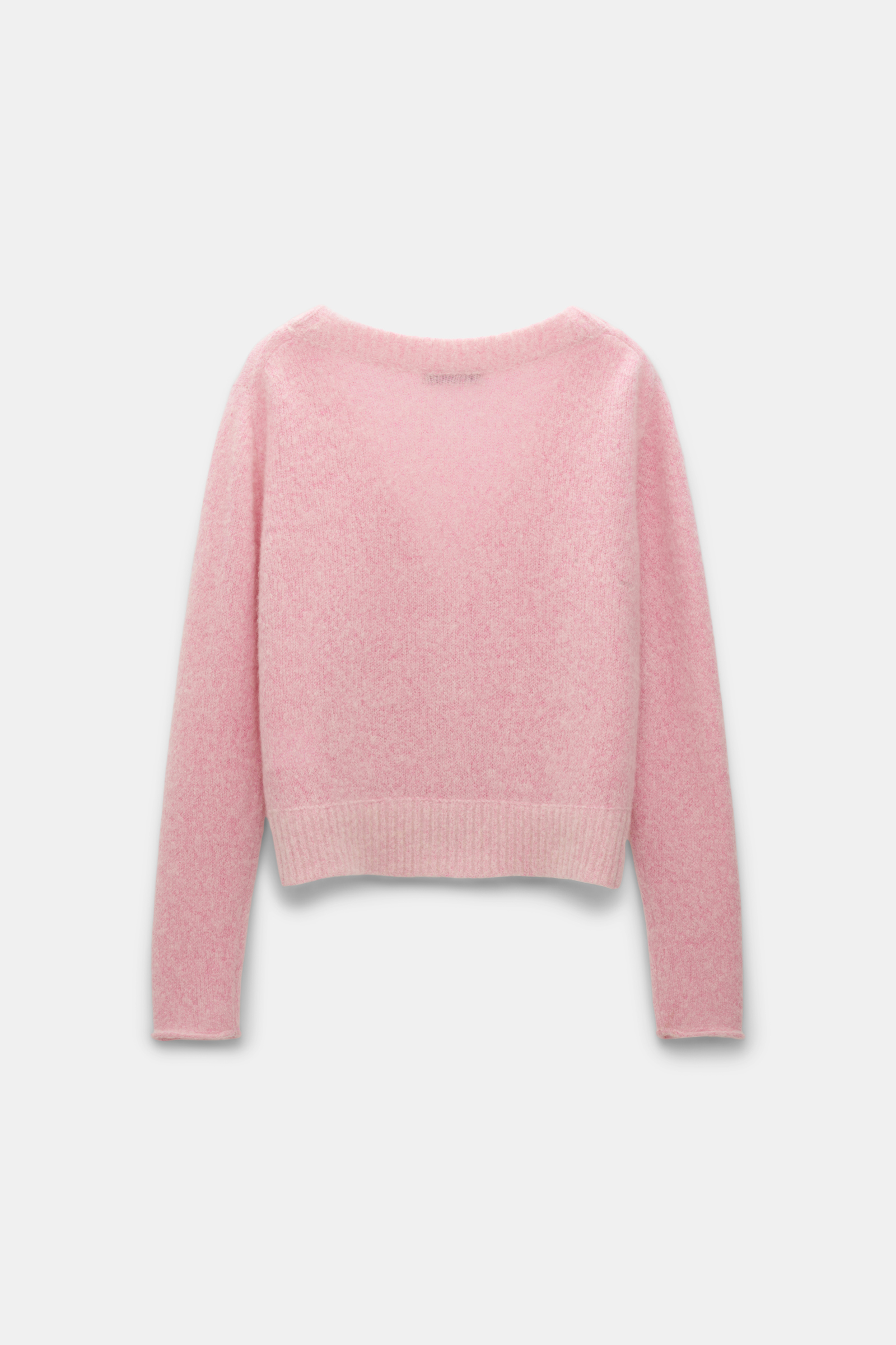 Dorothee Schumacher Extra soft cashmere V-neck cardigan candy pink
