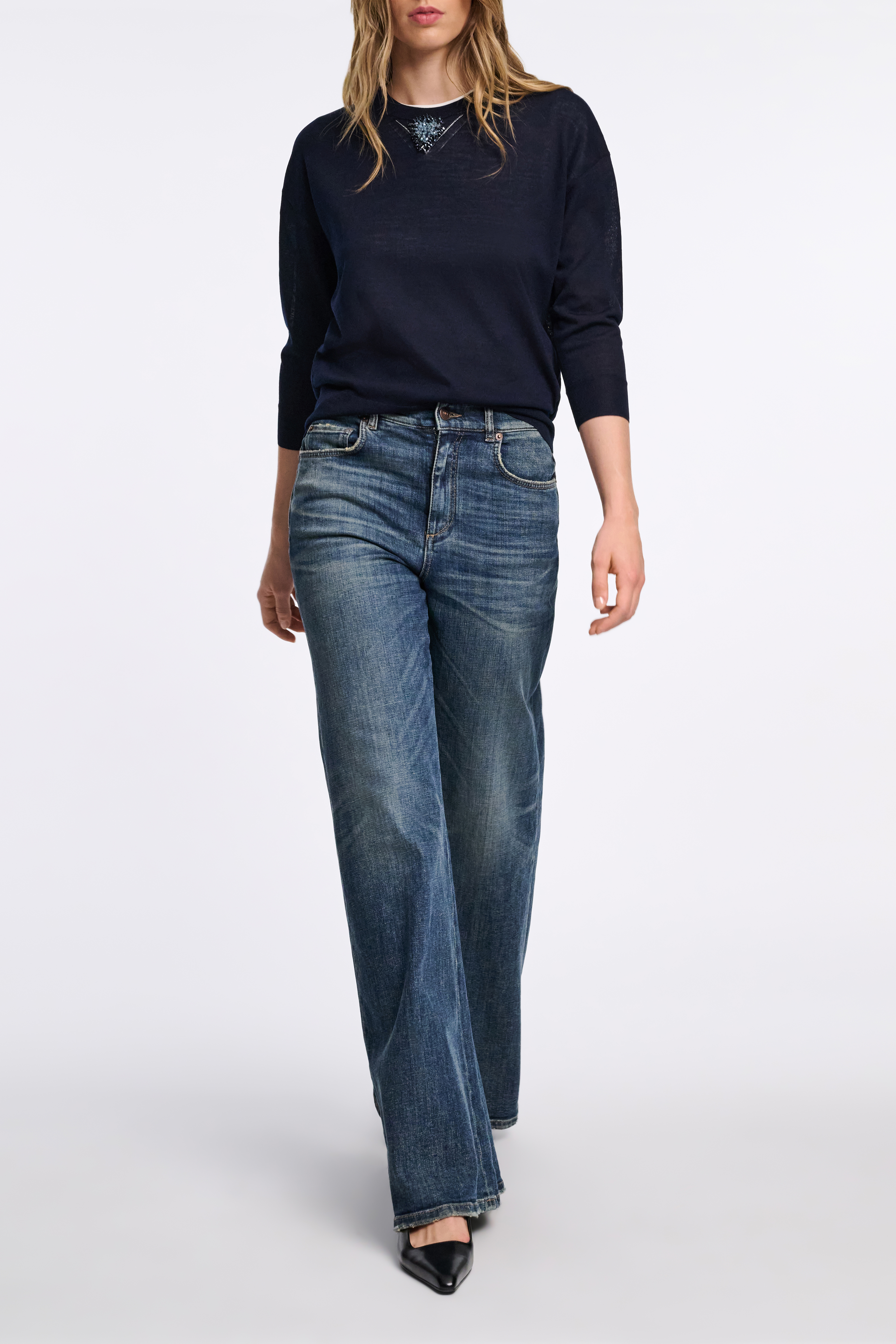 Dorothee Schumacher Pullover with embellished organza