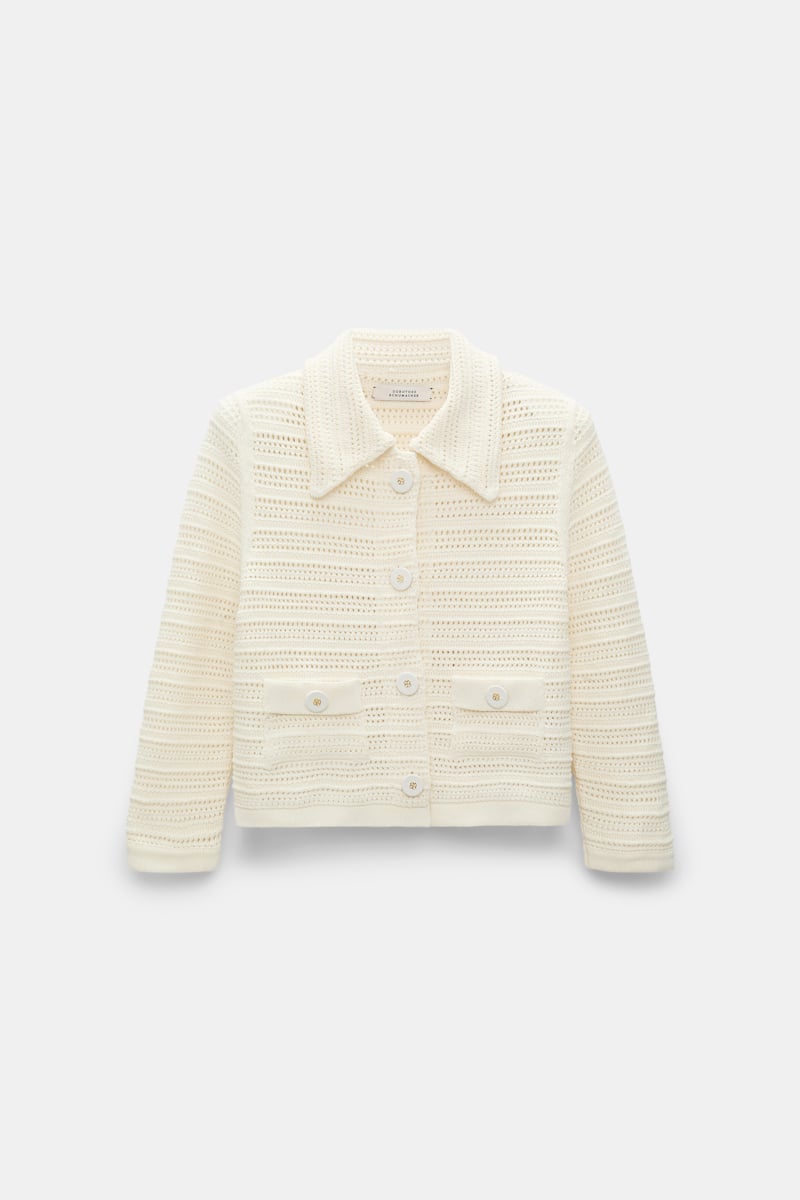 Dorothee Schumacher Pointelle Knit Jacket