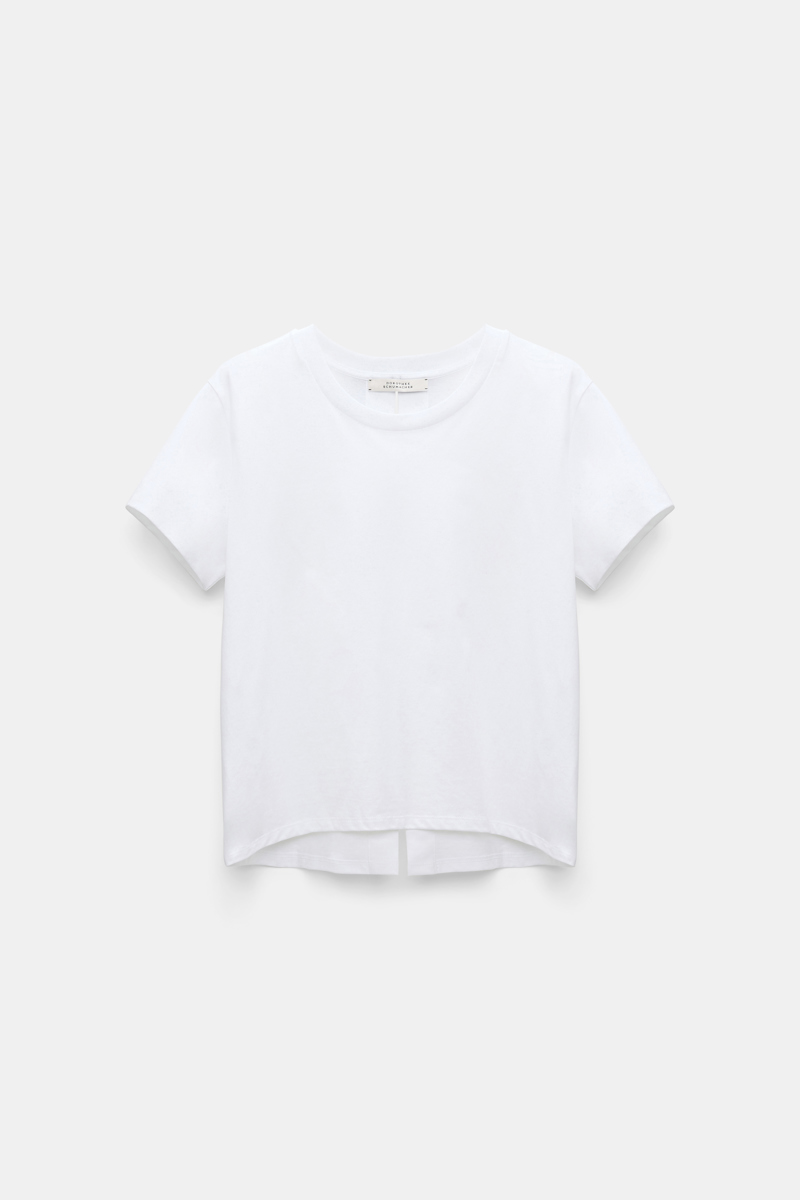 Shop Dorothee Schumacher T-shirt With Satin Bows On The Back