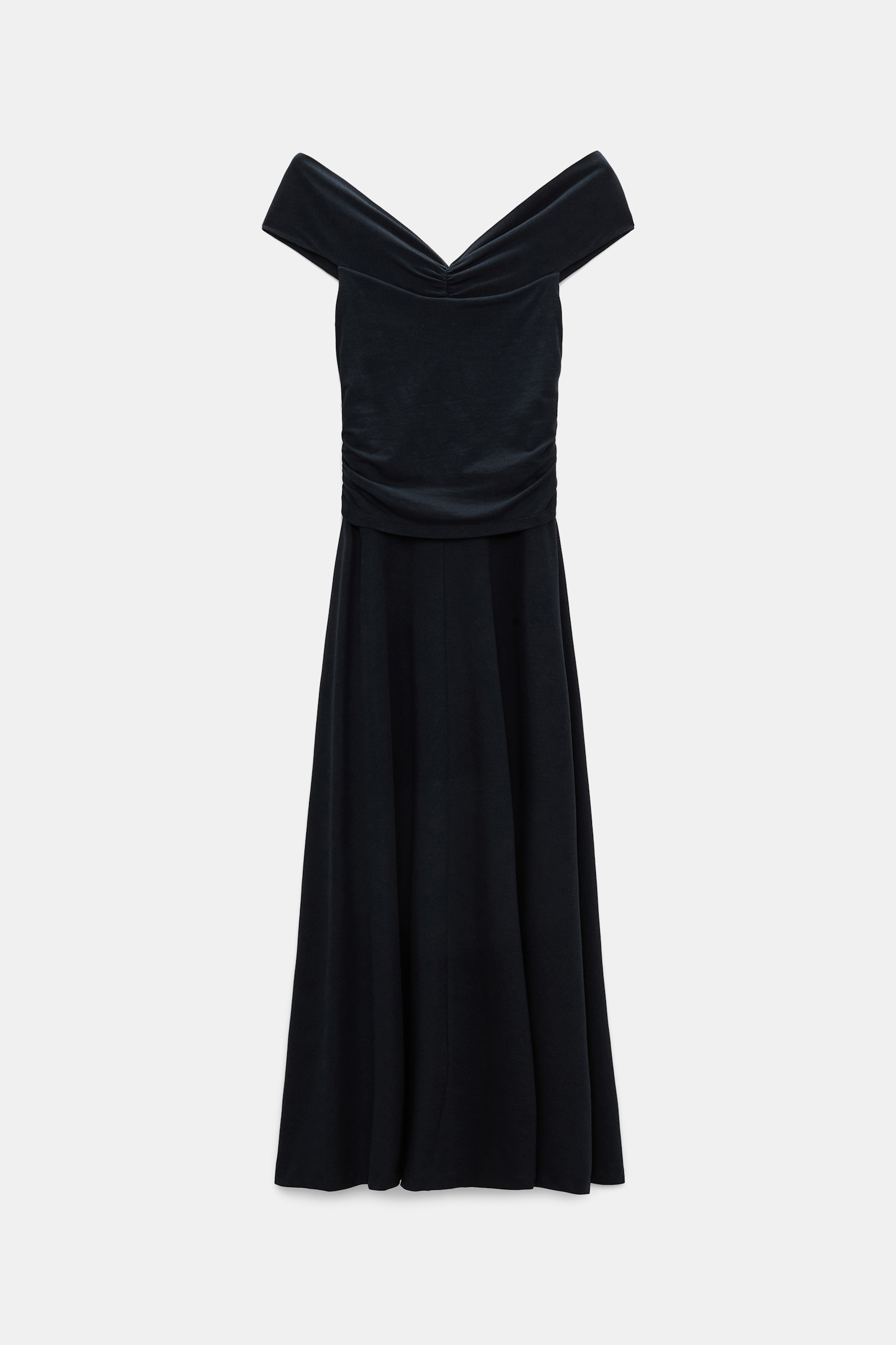 Dorothee Schumacher Dress with draped knot detail dark navy
