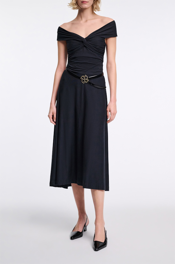 SOFT DRAPE dress