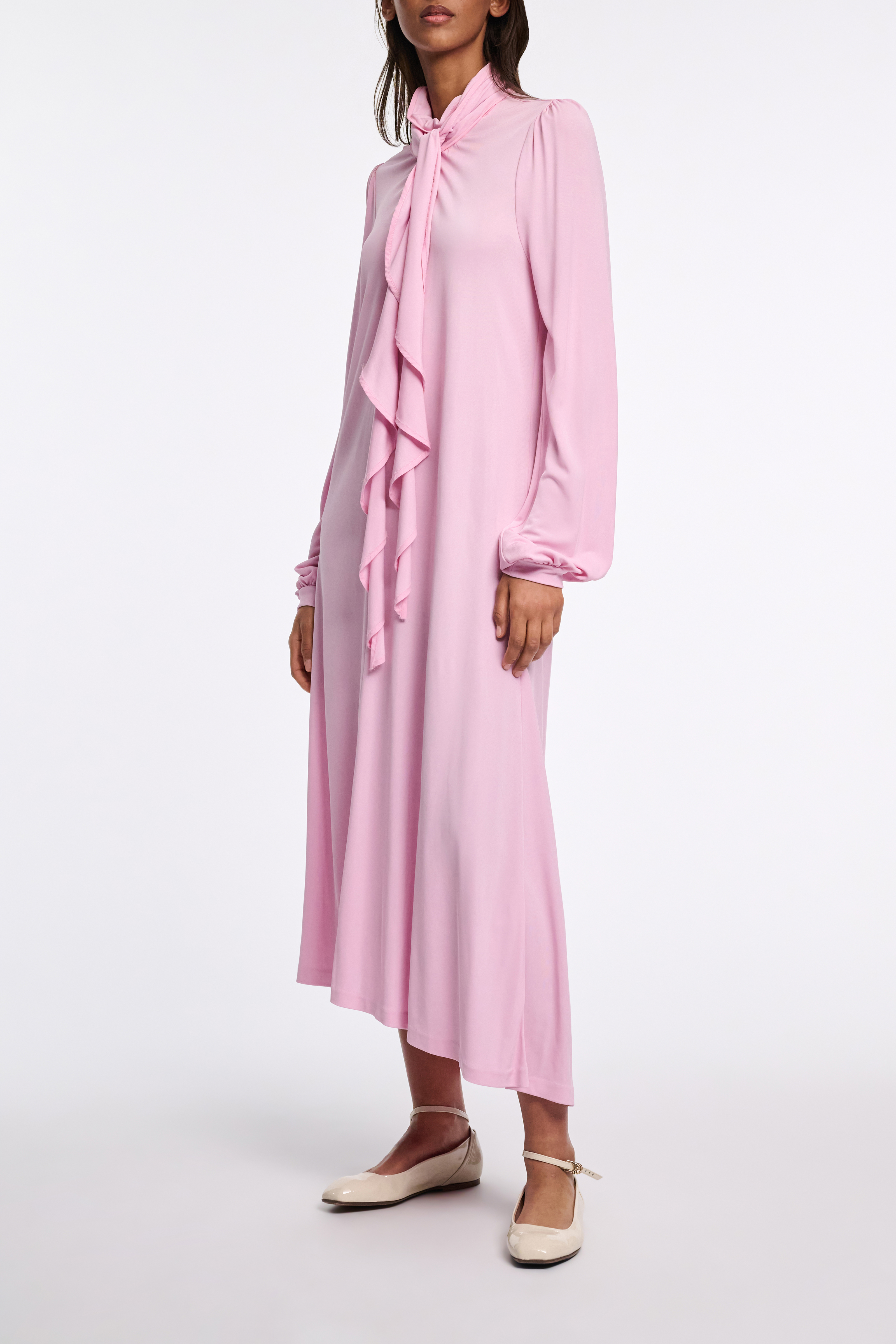 Dorothee Schumacher CrÃªpe-jersey dress with flounce