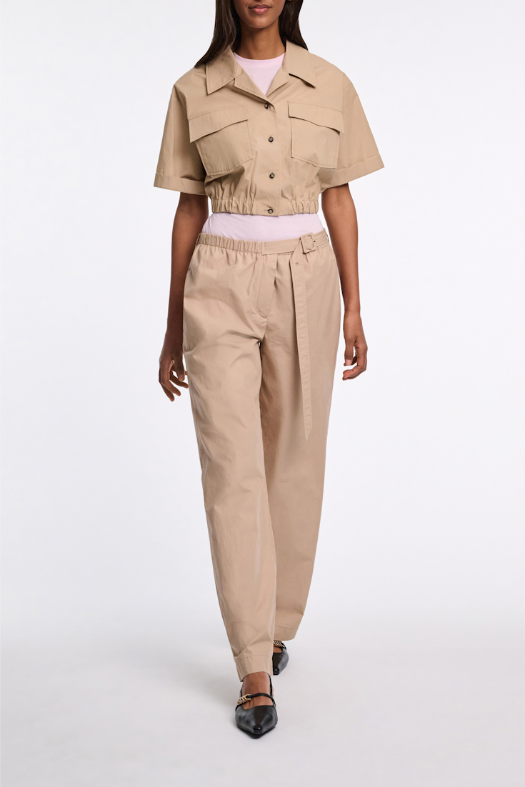 Dorothee Schumacher Extra softes Rundhalsshirt vanilla rose