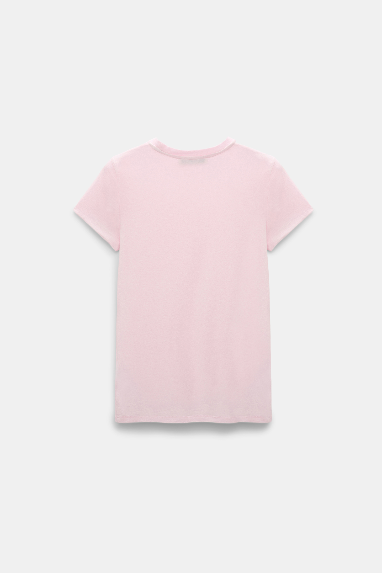 Dorothee Schumacher Extra softes Rundhalsshirt vanilla rose