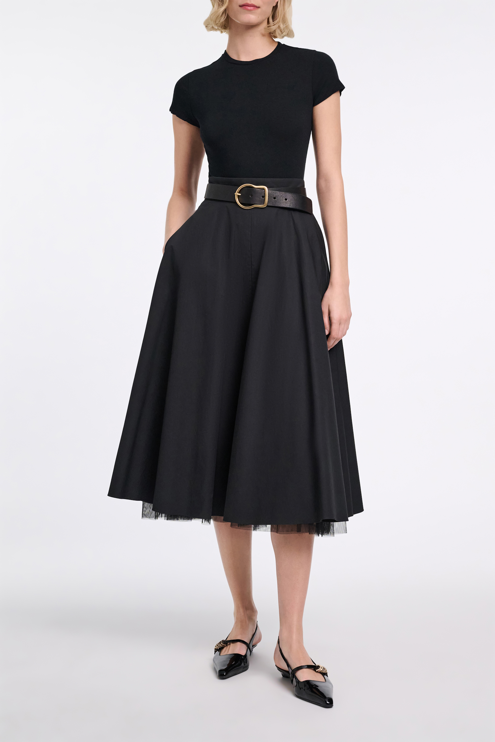 Dorothee Schumacher Extra soft T-shirt pure black