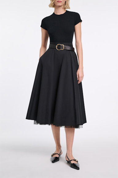 Dorothee Schumacher Extra softes Rundhalsshirt pure black