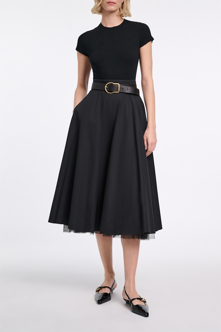 Dorothee Schumacher Extra soft T-shirt pure black