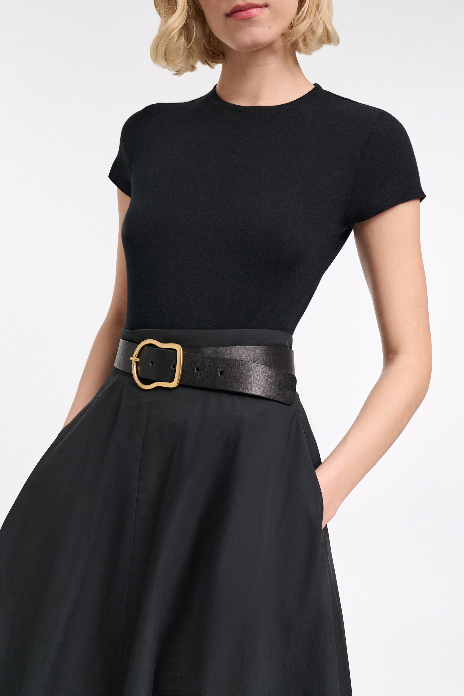 Dorothee Schumacher Extra soft T-shirt pure black