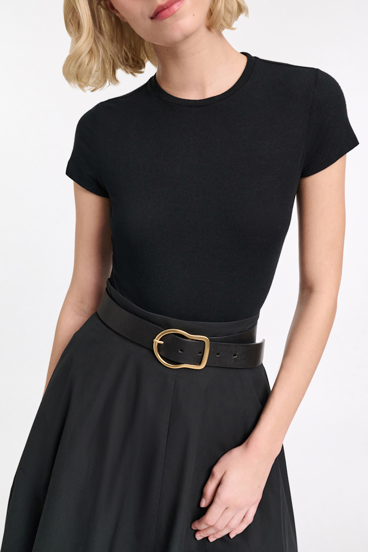 Dorothee Schumacher Extra soft T-shirt pure black