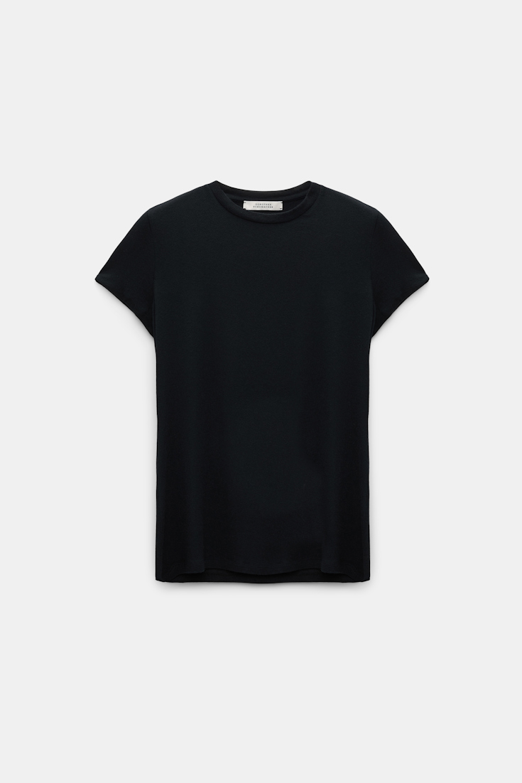 Dorothee Schumacher Extra soft T-shirt pure black