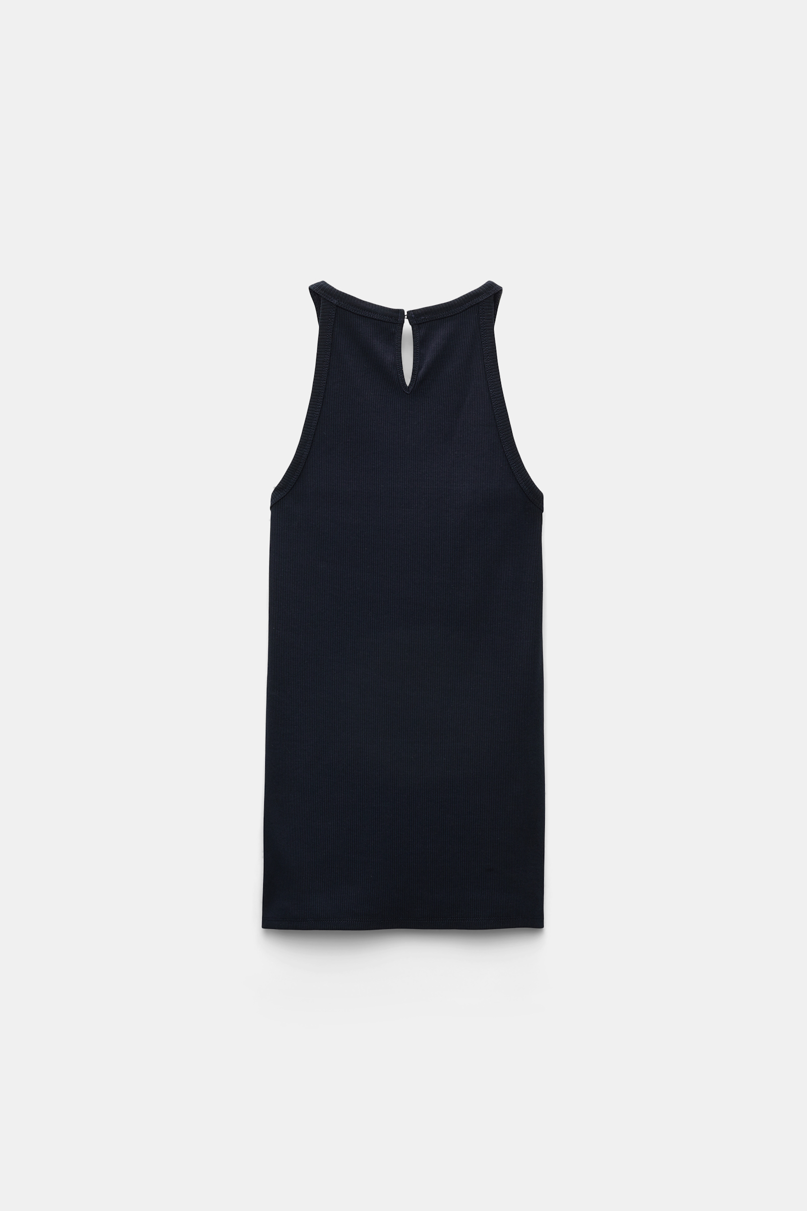 Dorothee Schumacher Tank top with embellished organza detail dark navy