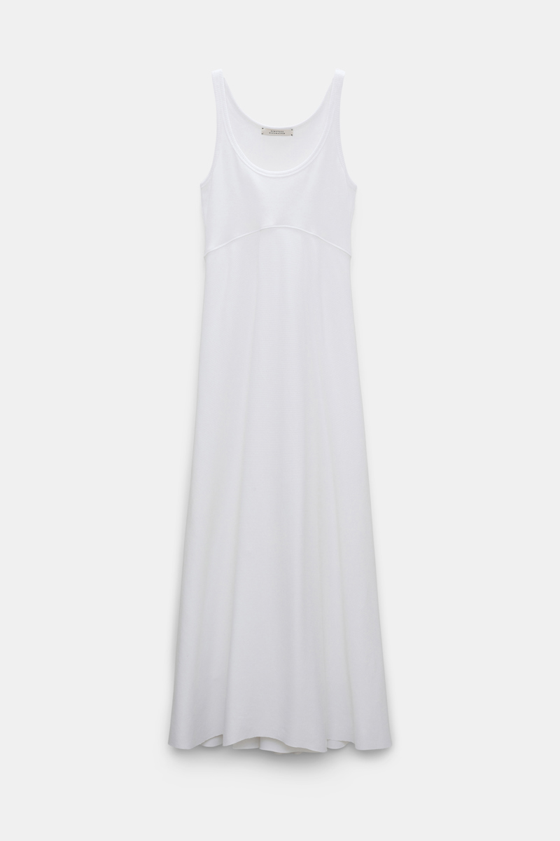 Shop Dorothee Schumacher Fit And Flare Maxi Dress