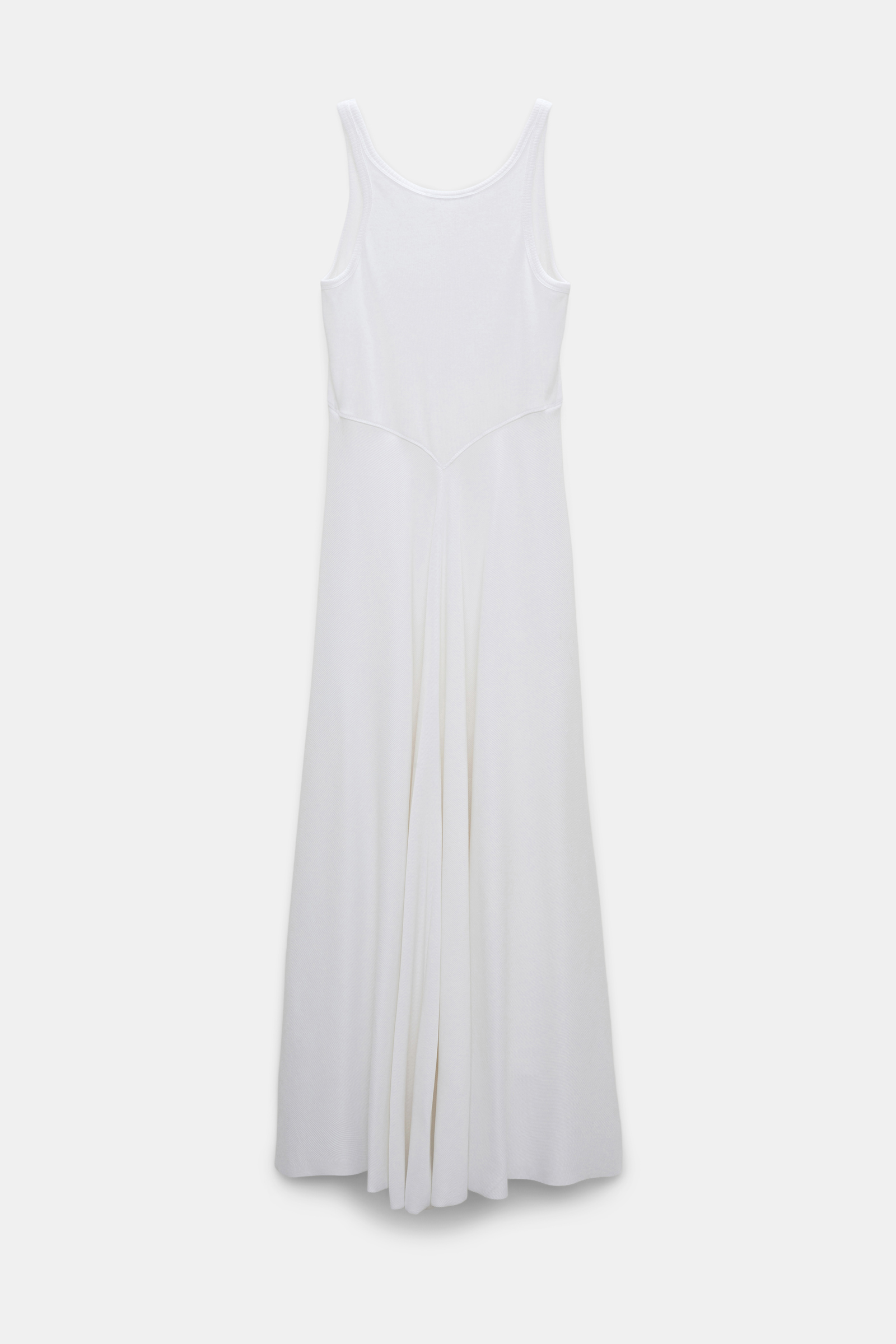 Dorothee Schumacher Fit and flare maxi dress pure white