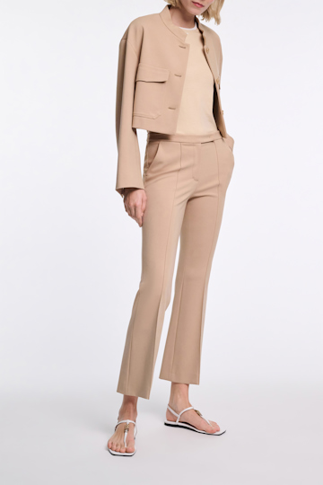 Dorothee Schumacher T-shirt with D-rose embellishment baby camel