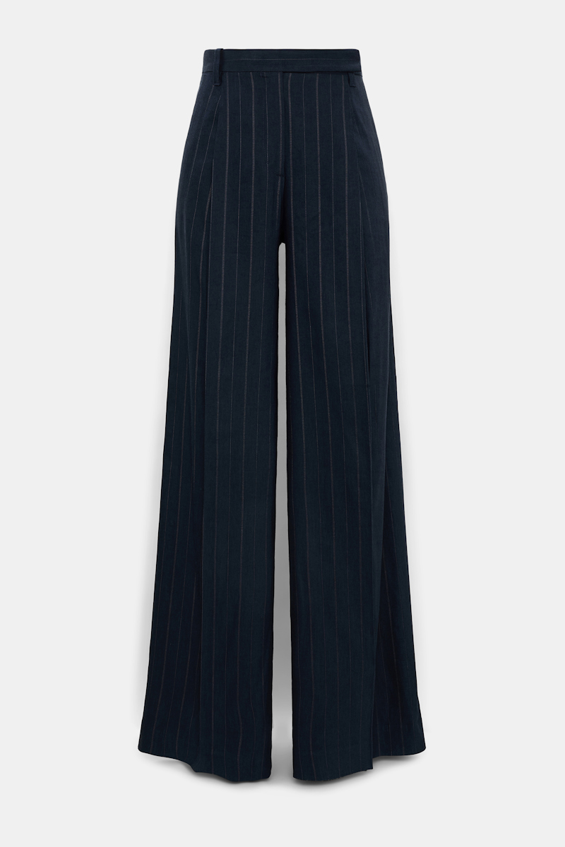 Dorothee Schumacher Pinstriped Wide-leg Trousers