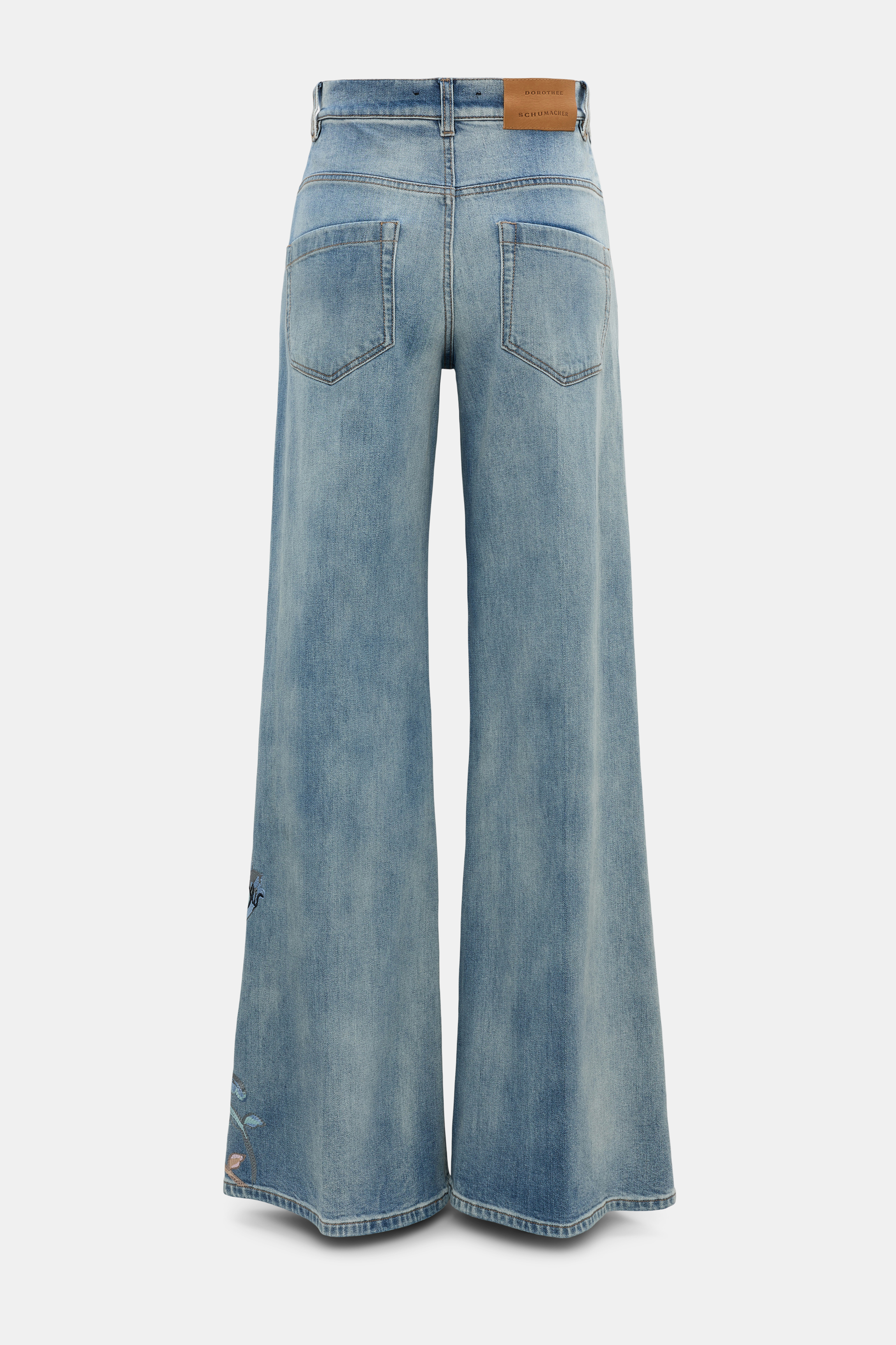 【BAON】Hisumo brushed denim pants Kyoto Mid Brushed Denim Jean Pants Mavi