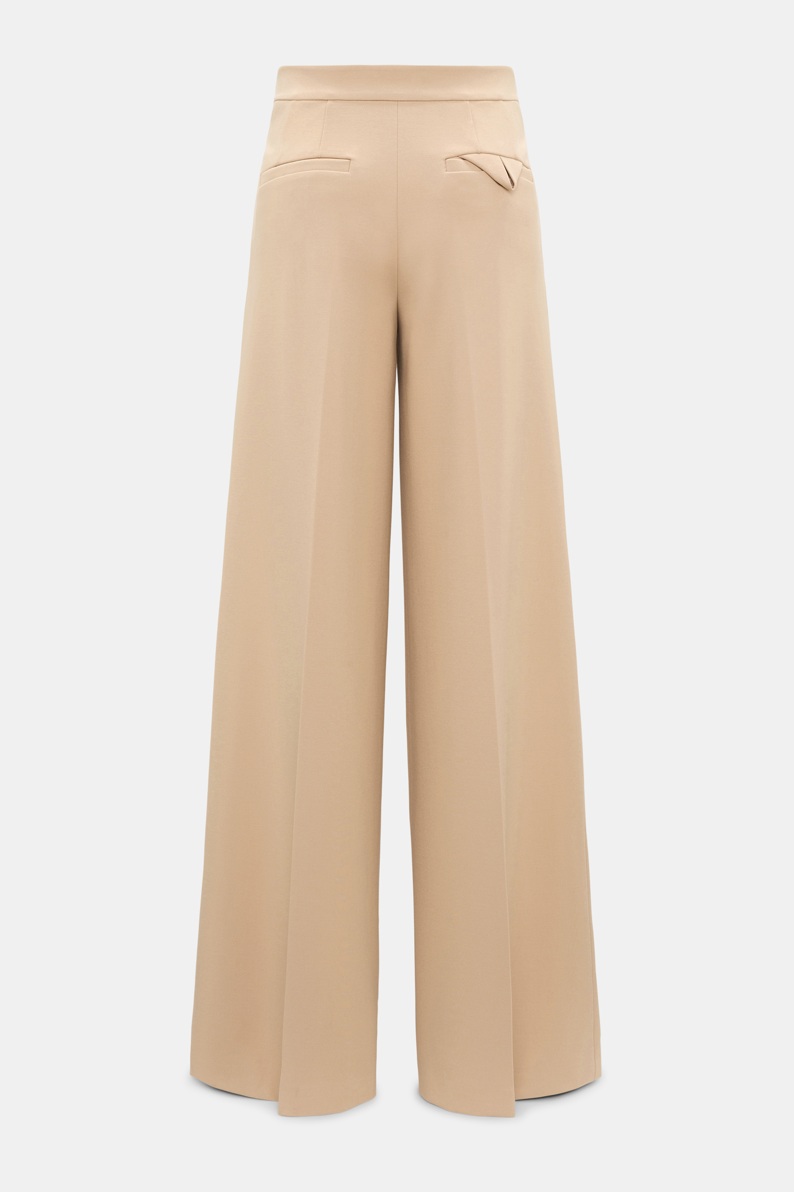 Dorothee Schumacher Wide leg pants in Punto Milano tender beige