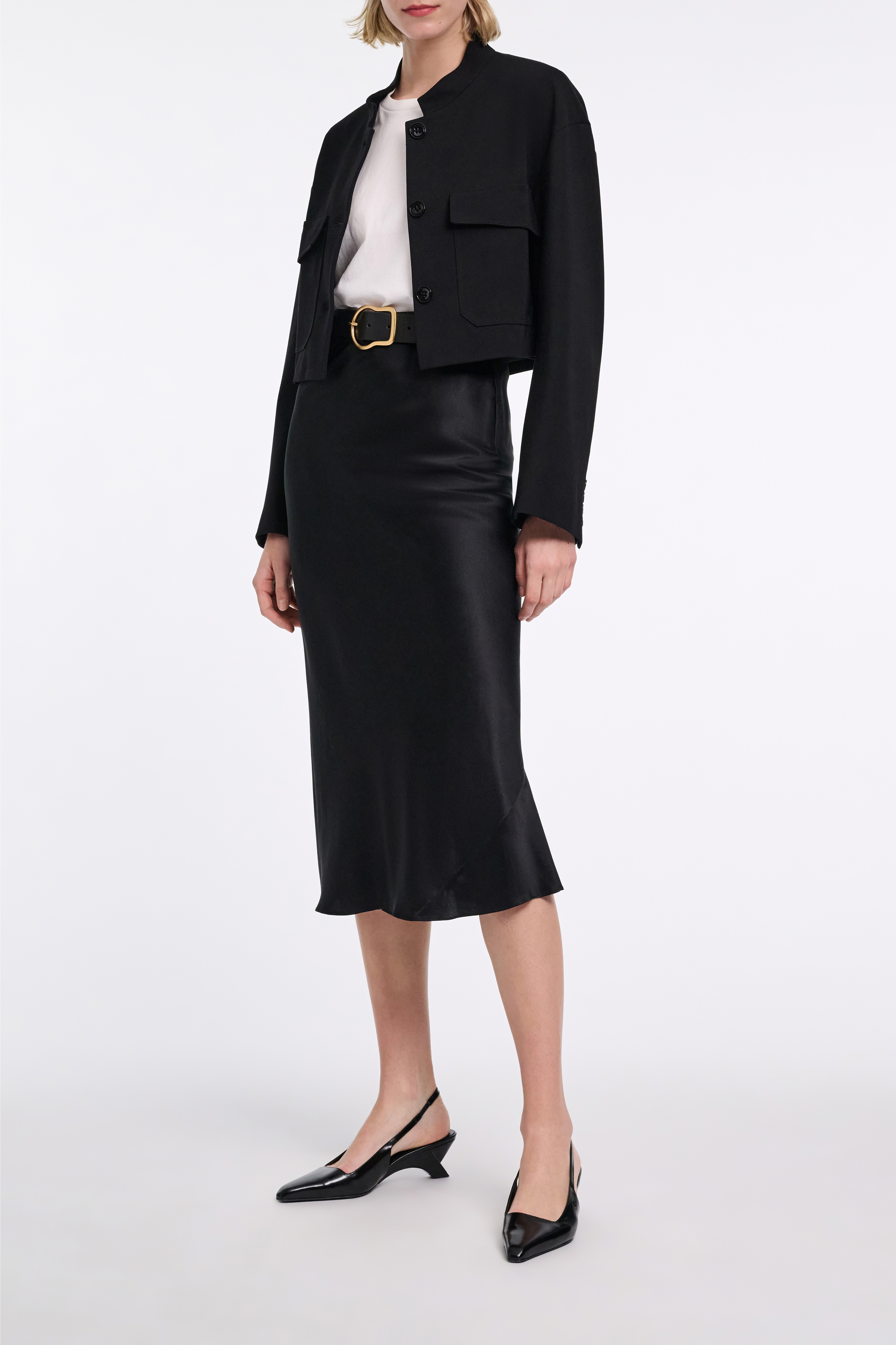 DOROTHEE SCHUMACHER ネイビー　春ジャケット 2号 Suits Sale