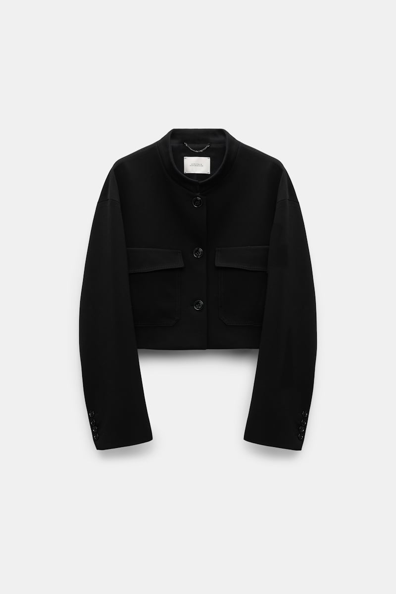 Dorothee Schumacher Pocketed Cropped Jacket