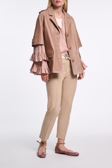 Dorothee Schumacher Cigarette pants in Punto Milano tender beige