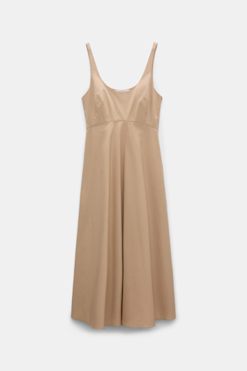 Dorothee Schumacher Cotton poplin midi-dress trench