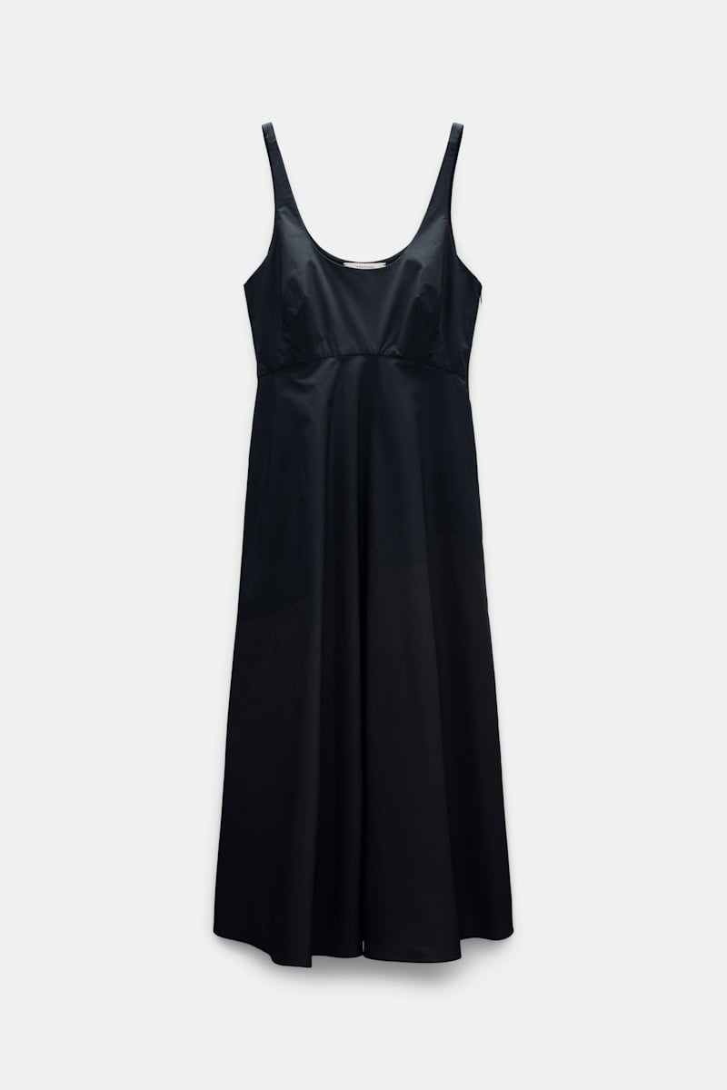 Shop Dorothee Schumacher Cotton Poplin Midi-dress