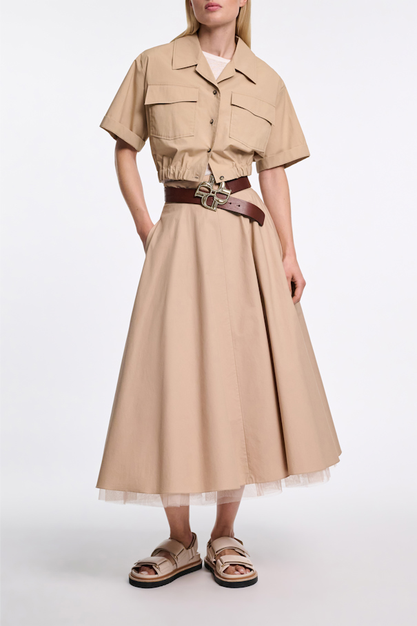 POPLIN POWER blouse