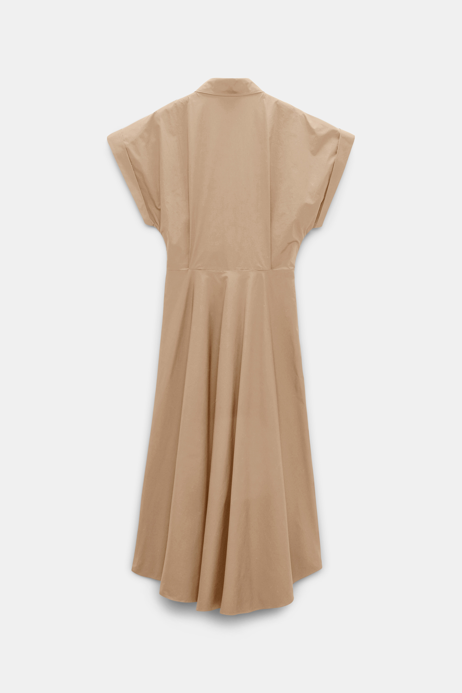 Dorothee Schumacher Cotton poplin midi-dress trench