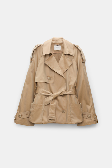 Dorothee Schumacher Trench coat with adjustable hemline trench