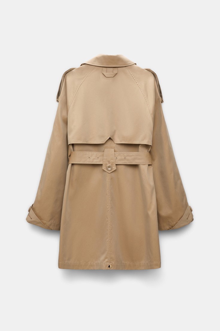 Dorothee Schumacher Trench coat with adjustable hemline trench