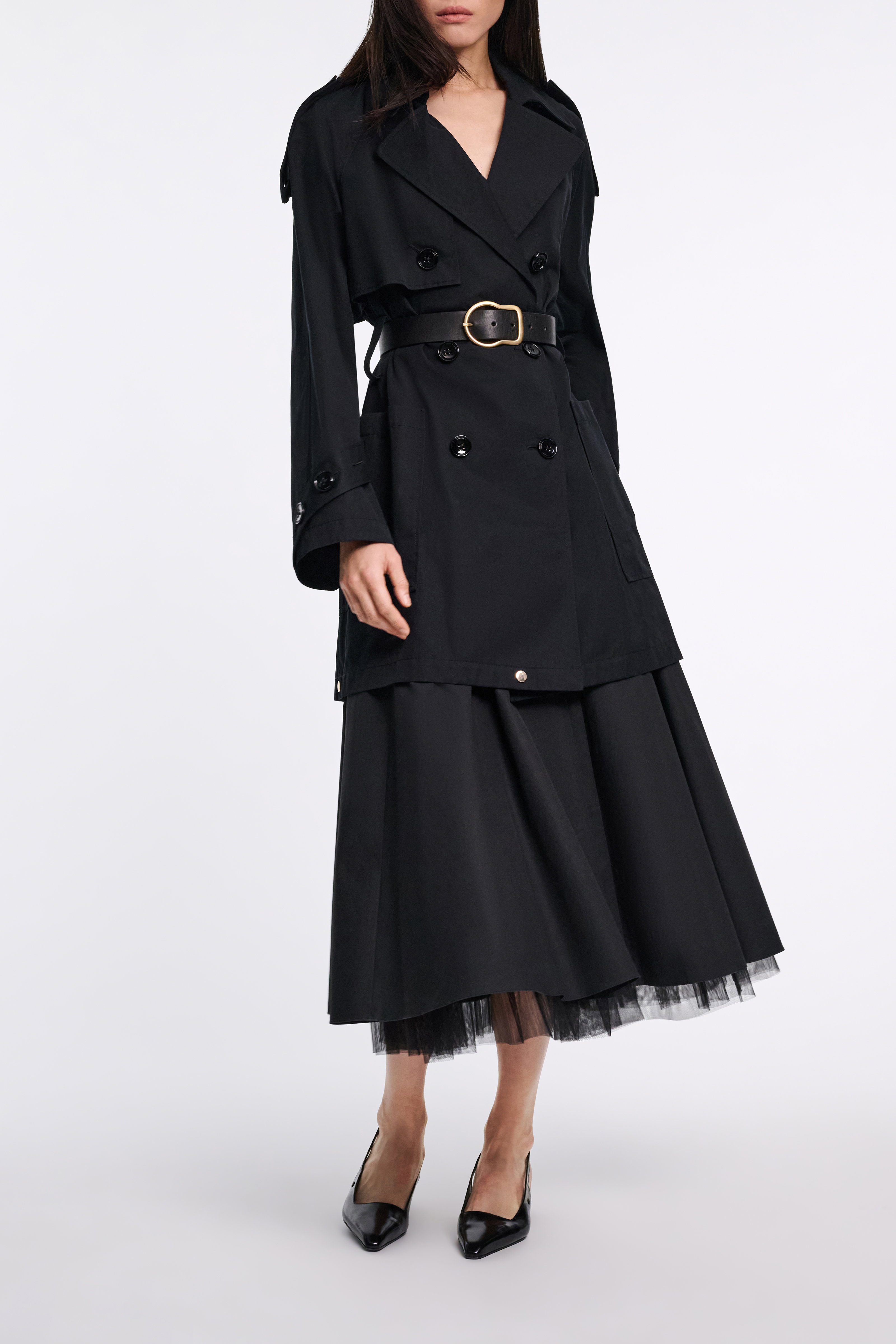 Dorothee Schumacher Trench coat with adjustable