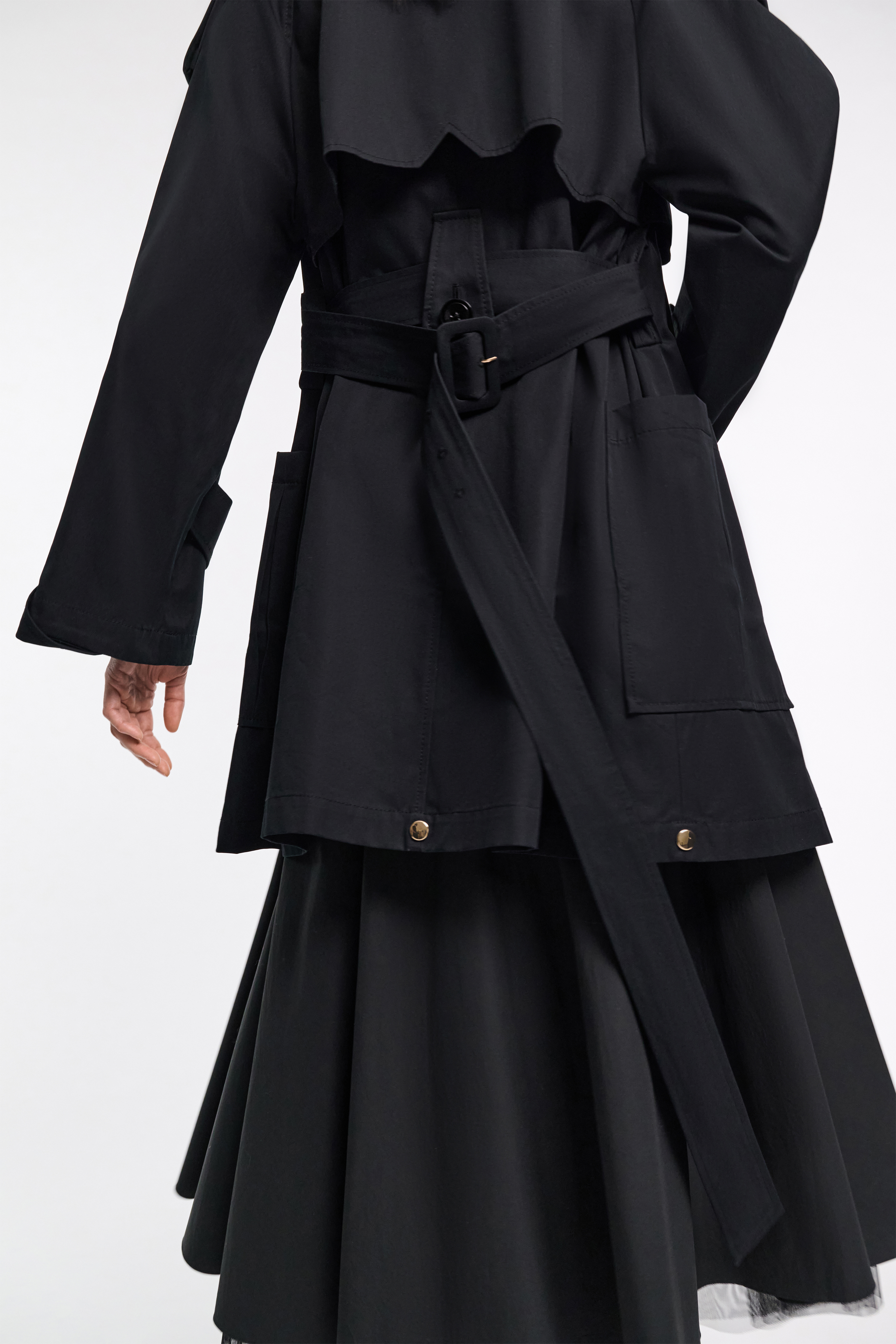 DOROTHEE SCHUMACHER トレンチコート Dorothee Schumacher Luxury adjustable-hemline Trench Coat