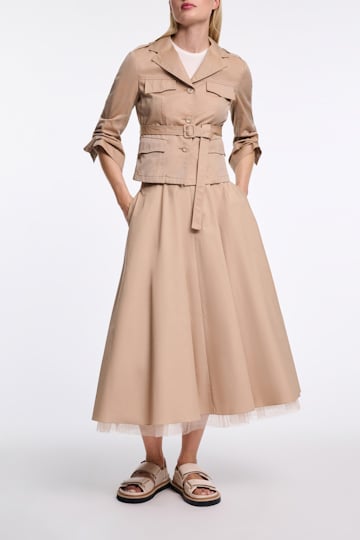 Dorothee Schumacher Trench coat-blazer hybrid trench