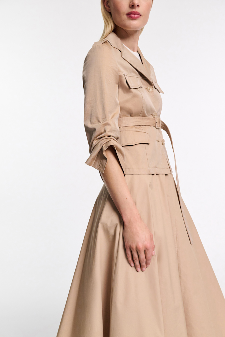 Dorothee Schumacher Trench coat-blazer hybrid trench