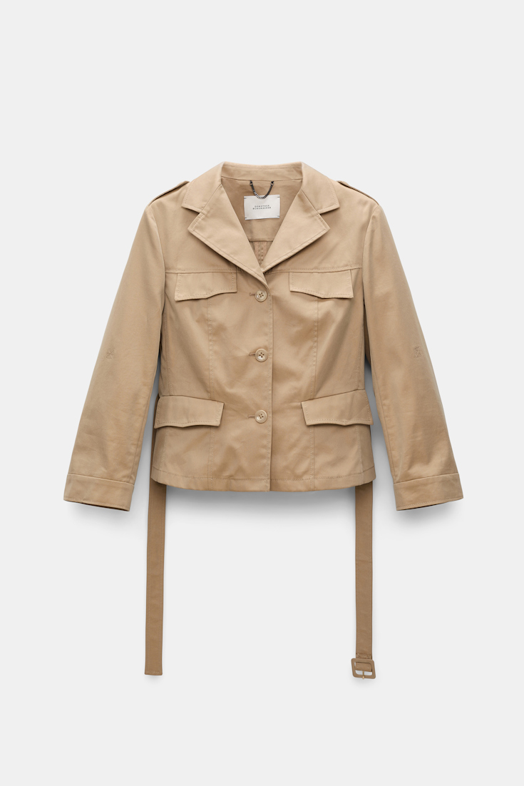 Dorothee Schumacher Trench coat-blazer hybrid trench