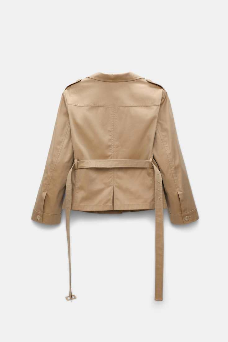 Dorothee Schumacher Trench coat-blazer hybrid trench