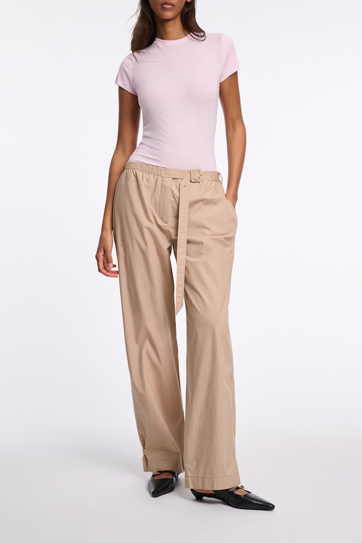 Dorothee Schumacher Lightweight cotton pants trench