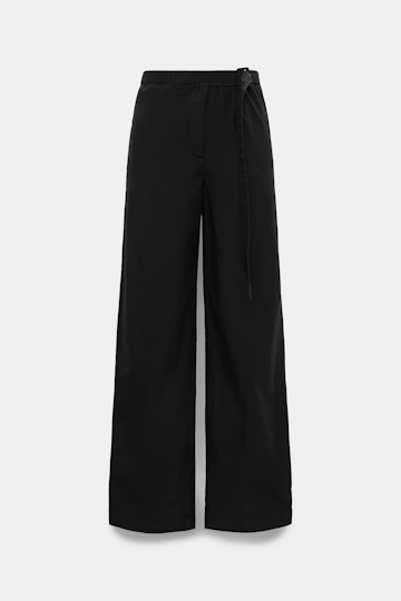 Dorothee Schumacher Lightweight cotton pants pure black